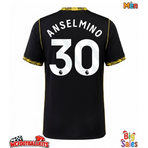 Chelsea Aaron Anselmino #30 Replica Away Stadium Shirt 2026-27 Short Sleeve